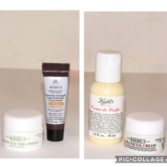 Kiehl's Other - Kiehl’s Skincare Set NEW Ultra Facial Cream Eye Treatment Vitamin C